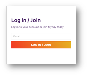 log in to Myndy